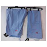 APPEARS NEW - Dickies Scrubs Drawstring Bottoms Pants Style 50106 Cobalt Blue (Size 3XL) 2 Pack