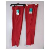 APPEARS NEW - Landau Flare Leg Pant Scrub Bottoms Style 8335 TRP (Size Small) 2 Pack