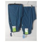 APPEARS NEW - Landau Women s Classic Tapered Leg Scrub Pant Style 8320 (Size Medium) 2 Pack