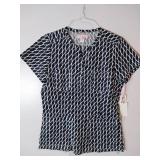 APPEARS NEW - Landau & Koi Medical Scrub Top Collection (Size Small) 3 Pack