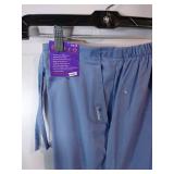APPEARS NEW - Landau Womens Natural Flare Leg Scrub Pant  Style 8335 BCP (Size Small) 2 Pack