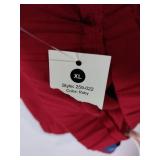 APPEARS NEW - Leg Pant Scrub Bottoms (Size XL) Style 8335 TRP & Koi Style 259-022 Ruby (2 Pack)