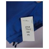 APPEARS NEW - Landau Natural Flare Leg Scrub Pants Style 8335 BEP & Fashion Seal Relaxed Fit Pants Style 7922 BEP (Size 2XL) 2 Pack