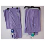 APPEARS NEW - Landau Unisex Reversible Scrub Pant Scrub Bottoms Style 7602 WPP & 8335 WPP (Size 2XL) 2 Pack