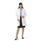 APPEARS NEW - Fashion Seal White Healthcare Lab Coat. Style 477 Size 20 (2 Pack)
