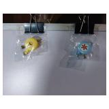 APPEARS NEW - Sun and Flower Retractable Badge Reel Set (2 Pack