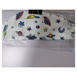 APPEARS NEW - Scrub Cap/Surgical Hat with Ties: Space Themed - 1 Included