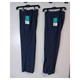 APPEARS NEW - Landau Natural Flare Leg Scrub Pant Style 8335 BNP (Size Medium) 2 Pack