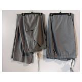 APPEARS NEW - Landau Flare Leg Scrub Pant Style 8335STP & Urbane Relaxed Fit Style 9312 STFS (Size XL) 2 Pack