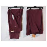 APPEARS NEW - Landau Classic Relaxed Scrub Pant Style 8327 RWP & 7602 RWP (Size 2XL) 2 Pack