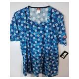 APPEARS NEW - Landau & DickiesMedical Scrub Tops Bundle (Size XLG) 3 Pack