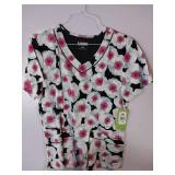 APPEARS NEW - Landau Medical Scrub Tops Collection (Size Large) 3 Pack