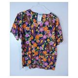 APPEARS NEW - Landau Medical Scrub Tops Collection (Size Large) 3 Pack