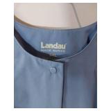 APPEARS NEW - Landau Womens Snap Front Warm-up Scrub Jacket (Size Small) Style 7525 BCP