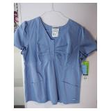 APPEARS NEW - Landau Medical Scrub Tops (Size Large) 2 Pack Style 8149 BCP & 8125 BCP