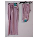 APPEARS NEW - Landau Eased Fit Scrub Pants Style 8327 LPP (Size Small) 2 Pack