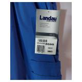 APPEARS NEW - Landau Essentials Comfort Seven Pocket Elastic Waist Drawstring Cargo Scrub Pant Style 8555 BEP & Fashion Seal Style 7234 (Size Medium) 2 Pack