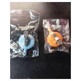 APPEARS NEW - Medical & Floral Clip-On Retractable Badge Reel Set (Includes 2)