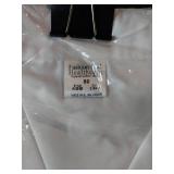 APPEARS NEW - Fashion Seal Healthcare White Medical Lab Coat Style 499 (Size 50) 2 Pack