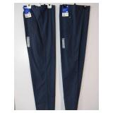 APPEARS NEW - Landau Unisex Reversible Drawstring Scrub Pants Style 7602 BNP (Size XL Tall) 2 Pack