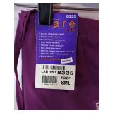 APPEARS NEW - Landau Flare Leg Scrub Pants Style 8335 RCCP (Size Small) 2 Pack