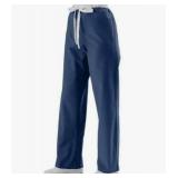 APPEARS NEW - Fashion Seal Healthcare Drawstring Scrub Pants Style 78894 (Size XL) 2 Pack