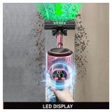45KPA Powerful Cordless Vacuum Cleaner, 8-in-1 Lightweight Stick Vacuum with Green Light & Anti-Tangle Brush, for Carpet Pet Hair Tile Hardwood Floor Retail $114