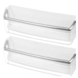 [2 PACK] UPGRADED AAP73252302 Refrigerator Door Shelf Compatible with LG Kenmore Refrigerator Shelf Replacement LFX31925ST LFXC24726S AAP73252311 AAP73252306 PS3637059 LG Refrigerator Door Bin - Retai