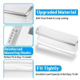 [2 PACK] UPGRADED AAP73252302 Refrigerator Door Shelf Compatible with LG Kenmore Refrigerator Shelf Replacement LFX31925ST LFXC24726S AAP73252311 AAP73252306 PS3637059 LG Refrigerator Door Bin - Retai