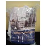 Semi Sheer White Privacy Sheer Curtains 52 X 84 Inches Long 2 Panels Retail $22.90