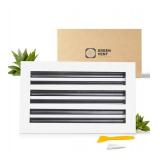 Vent Cover 10x6 - Decorative White Aluminum  Retail $47.44