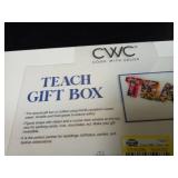 Cook With Color Fillable Word Food Storage Gift Box TEACH - Retail: $10