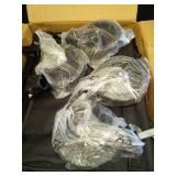 Foldable Wagons Carts, Lightweight Collapsible Portable Utility Shopping Cart with Wheels & Tailgate, Folding Grocery Wagon Cart for Grocery, Camping, Shopping, Beach, Garden, Sports Black - Retail: $