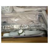 Baby Changing Table, Auto Warmer Portable Folding Changing Table with Wheels, Waterproof Diaper Changing Station with 2 Drawers, Adjustable Height, Baby Changing Station for Infant, Newborn - Retail: 