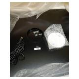 Gvnkvn Makeup Vanity Mirror 24\' x 19\' Large LED Makeup Mirror, Desk Mirorr with Lights, Light up Mirror with 10X Magnification and, Dimmable 3 Modes, Touch Control White - Retail: $50