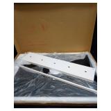 Gvnkvn Makeup Vanity Mirror 24\' x 19\' Large LED Makeup Mirror, Desk Mirorr with Lights, Light up Mirror with 10X Magnification and, Dimmable 3 Modes, Touch Control White - Retail: $50