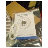 Smart Pill Dispenser for Seniors - 31-Slot Automatic Medication Organizer with Bluetooth Alarms, Fingerprint & Mechanical Dual Lock, Daily Timed Dispenser (Elderly-Friendly Design) - Retail: $130