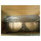 Vantic Elevated Dog Bowls, Adjustable Raised Dog Bowl Stand for Large and XLarge Pet, Sturdy Bamboo Food Feeder with 2 Stainless Steel Dishes, Black - Retail: $50