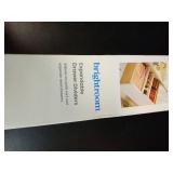 Set of 2 Plastic Drawer Dividers White - Brightroomâ¢: Organizer for Clothes, Dresser Separator, ABS Material - Retail: $19