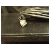 25ft Black Cat6 Ethernet Network Cable - Retail: $12