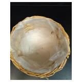 LiveTrends Hayward Ceramic Indoor Planter Pot Matte White 6.5\'x6.5\'x5.5\' - Retail: $20