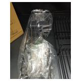 REINHARDT Shower Caddy Hanging for Handheld Showerheads Adjustable Split Shower Caddy, Rustproof Shower Organizer with Hooks for Razors Over the Head Caddy with Soap Holder Bathroom Accessories, Black