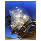 Illuminated Gumdrop Christmas Pathway Lights Outdoor Decorations, Connectable 8Pcs Lights (2 setsof 4)   - Retail: $26