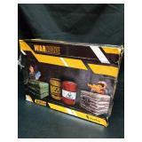 NINOSTAR Premium Package 4 Combat Battlefield Inflatables, Compatible with Nerf, Laser tag, Water Gun for Boys Birthday Party Activities and Decoration - Retail: $74