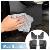 A ABSOPRO Mud Flap Splash Guard with Mount Accessories Front & Rear Side Mud Guard for Toyota HIACE 2012-2018 (Set of 4) - Retail: $38