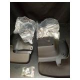 A ABSOPRO Mud Flap Splash Guard with Mount Accessories Front & Rear Side Mud Guard for Toyota HIACE 2012-2018 (Set of 4) - Retail: $38