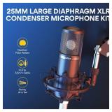 MAONO Podcast Equipment Bundle Audio mixer All-in-One Podcast Production Studio with 3.5mm Microphone for Live Streaming, Podcast Recording, PC, Smartphone, DJ MaonoCaster Lite (AU-AM200-S6 Black) - R