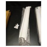 YOAEAILY Mahjong Racks with Pushers Set of 3 the other one is broke @ the end, All in One Acrylic Mahjong Pushers and Racks, Portable American Mahjong Accessories - Retail: $27