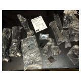 ARES WING Dual Monitor Arm Desk Mount for 17-49 Inch Ultrawide Monitors, Heavy Duty Dual Monitor Mount Holds 44 lbs, Full Motion Gas Spring Vertical Stacked Monitor Mount, 75/100 VESA Mount, Black - R