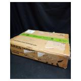 ARES WING Dual Monitor Arm Desk Mount for 17-49 Inch Ultrawide Monitors, Heavy Duty Dual Monitor Mount Holds 44 lbs, Full Motion Gas Spring Vertical Stacked Monitor Mount, 75/100 VESA Mount, Black - R